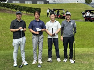 田山建設業者会ゴルフコンペ