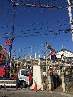 地震に強い家づくり1/23・祝上棟