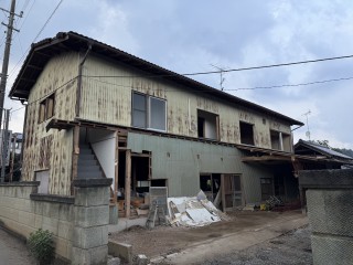 思い出のお家・解体開始