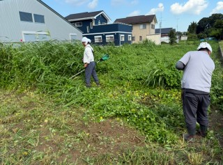 除草作業１日目