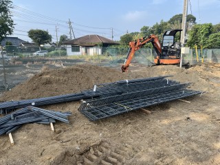 小美玉市Y様邸着工