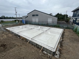 小美玉市S様邸　基礎工事