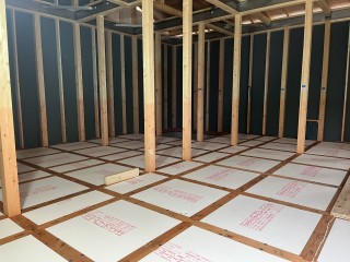 小美玉市Y様邸新築工事　防蟻工事・床工事
