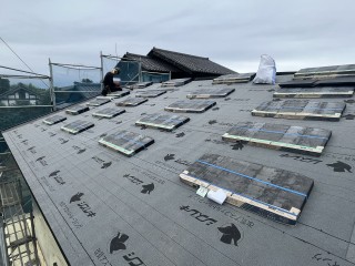 小美玉市Y様邸新築工事　屋根工事