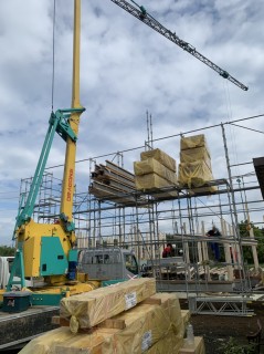 地震に強い家づくり5/15・上棟しました