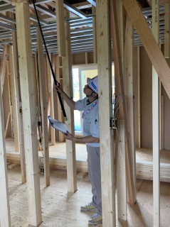 地震に強い家づくり6/4・躯体検査