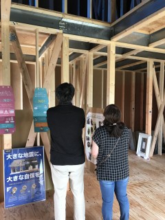 構造見学会in常磐の杜