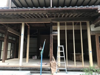 リノベーションの現場