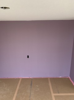 ワクワクするお家の秘密基地の壁