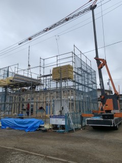 坂東市I様邸上棟