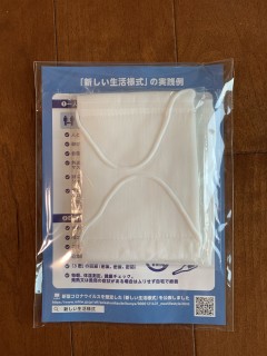 アベノマスクがついに届きましたよ～