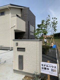 モデルハウスに来た可愛いお客様