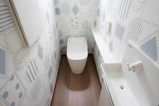 ブログで見学会　トイレ