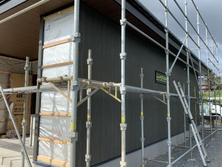 行方市のお家現場リポート・外壁