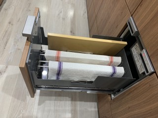 まな板やふきんの起き場所に困ってないですか？